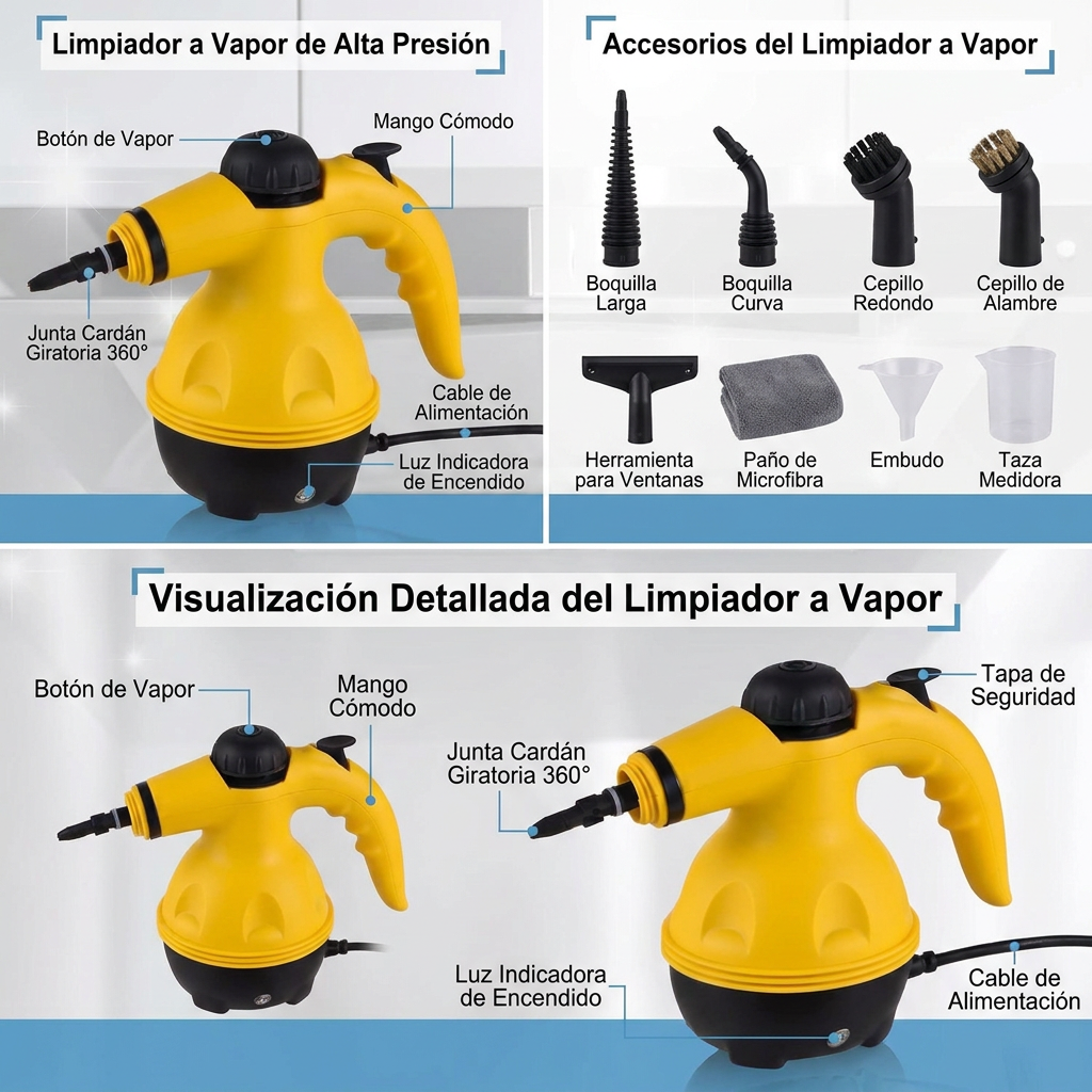 Vapure - El poder del vapor contra la suciedad